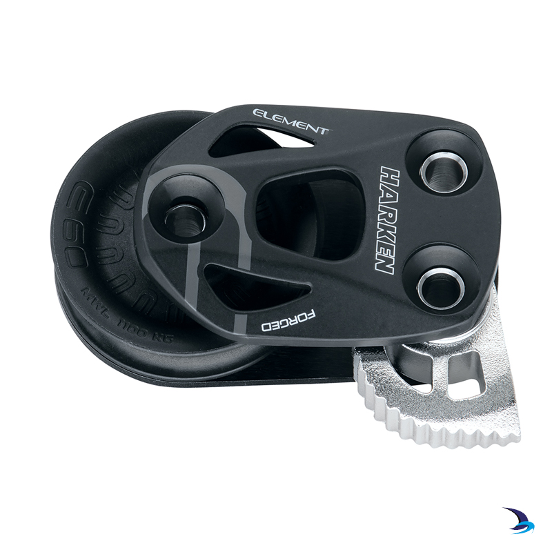 Harken - Element Single Footblock with Lock-Off 60mm