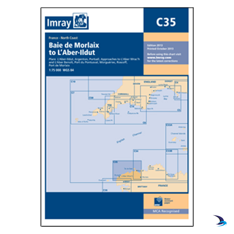 Imray - Chart C35 Baie de Morlaix to L'Aber-Ildut