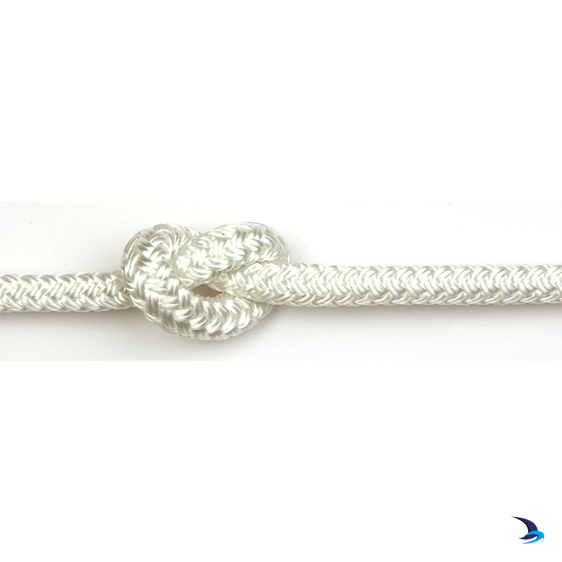 Kingfisher - Braid on Braid Polyester Rope White 8mm