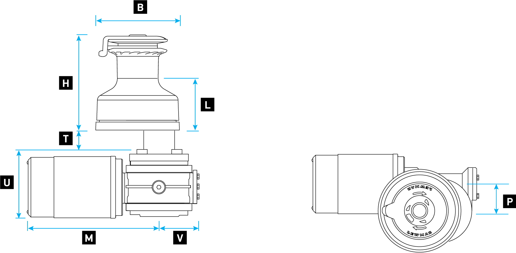 Sailboat Winch Size Comparison Chart