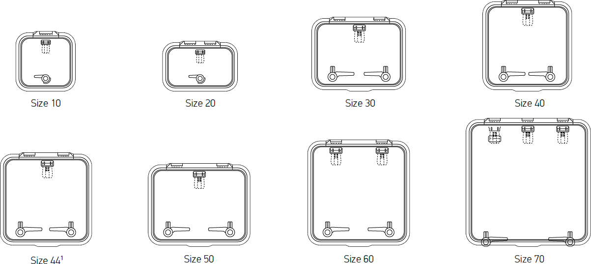 Hatch Size Chart