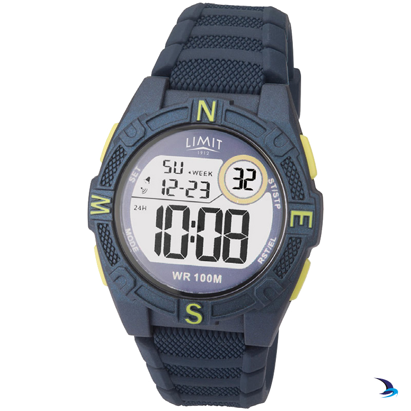 Limit - Countdown Watch, Blue/Lime