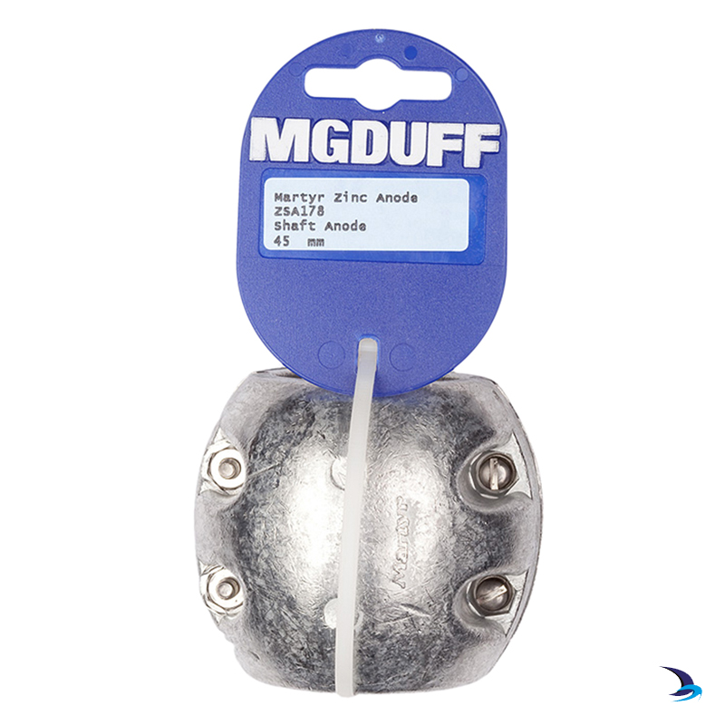MG Duff - Zinc Ball Shaft Anode 45mm