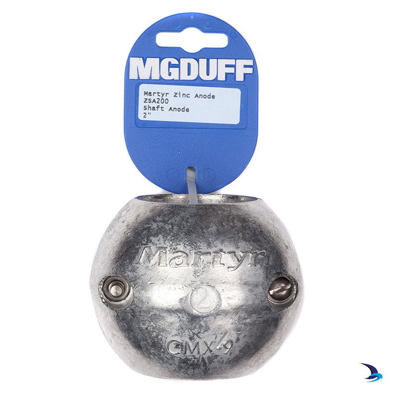 MG Duff - Zinc Ball Shaft Anode 2'' (51mm)