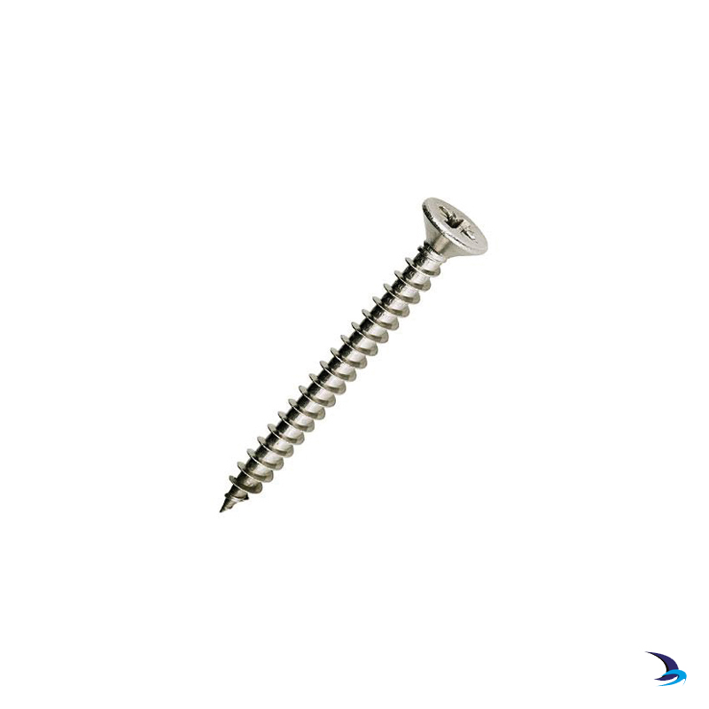 A4 Stainless Steel Pozi Countersunk Self-Tapper - 8x1