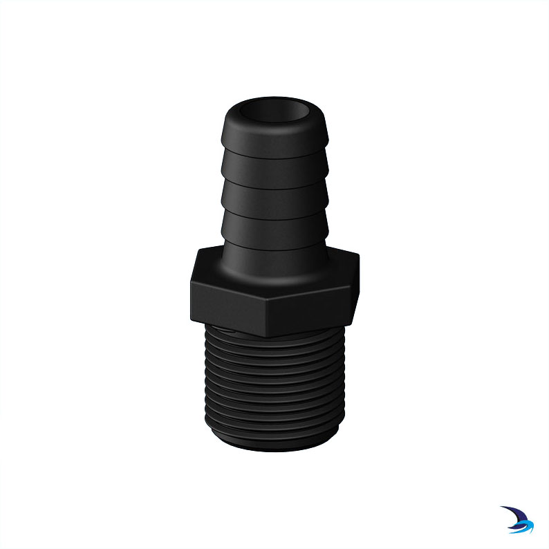 TruDesign - Straight Hose Tail Male 19mm 3/4'' BSP