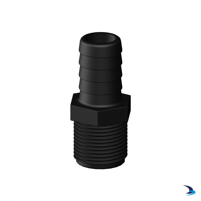TruDesign - Straight Hose Tail Male 25mm 1'' BSP