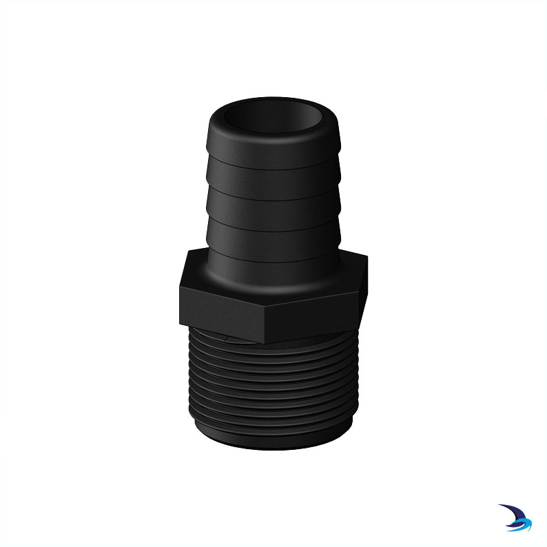 TruDesign - Straight Hose Tail Male 32mm 1 1/4'' BSP